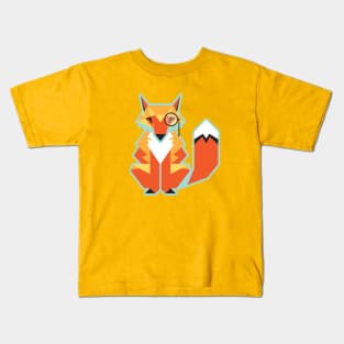 IVA FOX (Large Graphic) Kids T-Shirt